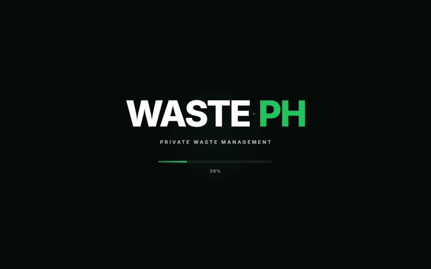 WastePH: Loading screen